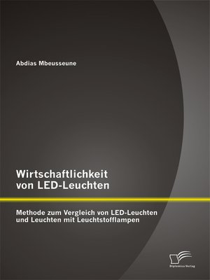 cover image of Wirtschaftlichkeit von LED-Leuchten
